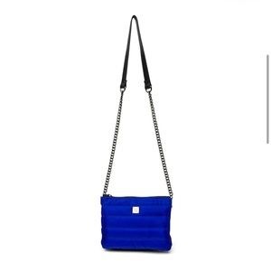 Think Royln Ginger Deep Cobalt Blue Crossbody Bag Convertible Clutch NWT
